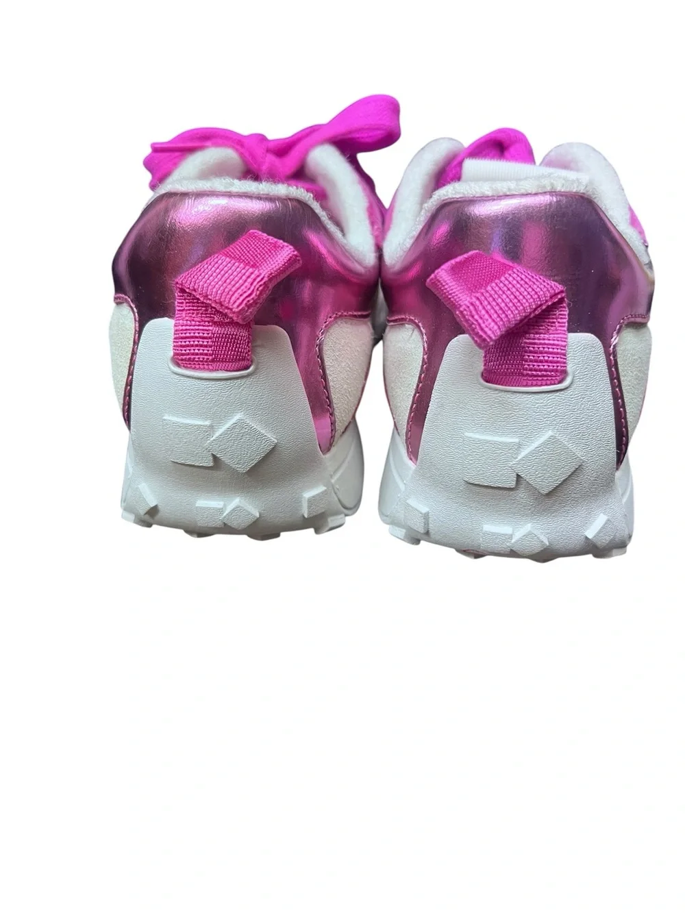 K As In Kate Suede and Mesh Signature Logo Sneakers Sz 7.5 KATE SPADE